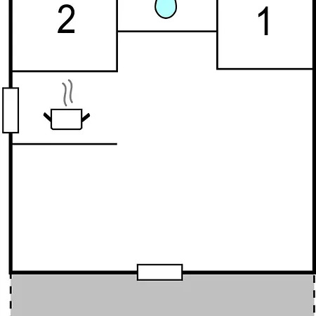 2 Bedroom Stunning In Frederiksvaerk